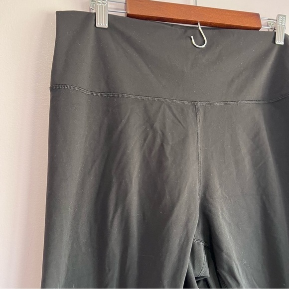 EUC EVERLANE Perform 24/7 Regular Length Black Nylon Blend Leggings Size XXL - Picture 5 of 10